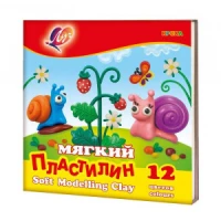 Plastilină cerată Kroha - 12 culori