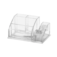 Organizator plastic pu birou (transp)