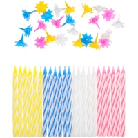 Lumanari pentru tort "Mini" div.cul. 5,5cm,24buc.MESHU