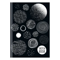 Sketchbook 100foi, А5 "Black&white", laminare mata, 100gr/m2 / BG