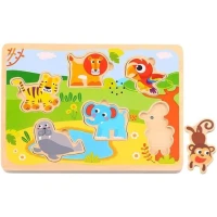Jucarie puzzle din lemn (42577)